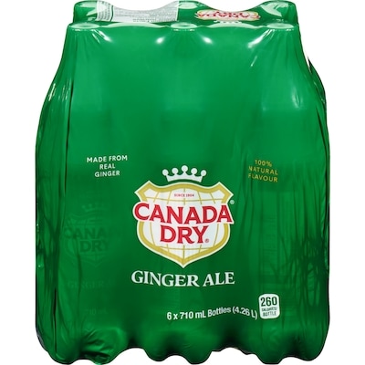 Canada Dry Ginger Ale, 6 Pack 6x710.0 ml, $0.14/100ml
