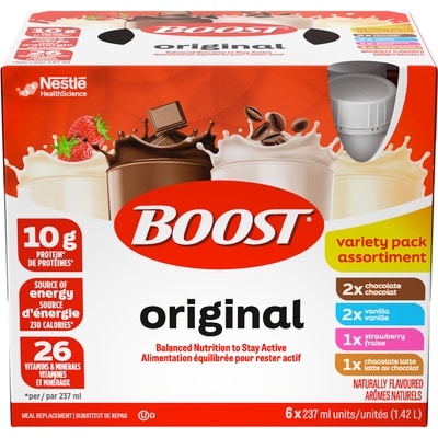 Nestle Health Science Substitut De Repas Liquide Original 6x237.0 ml, 1,02 $/100ml