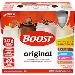 Nestle Health Science Original est un complément nutritif paquet de 6 6x237.0 ml, 0,93 $/100ml
