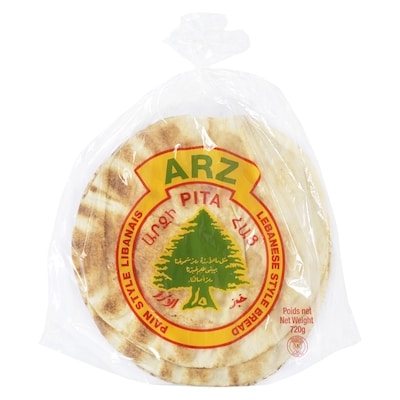 Montreal Pita Arz Plain Pita Bread 675 g, $0.44/100g