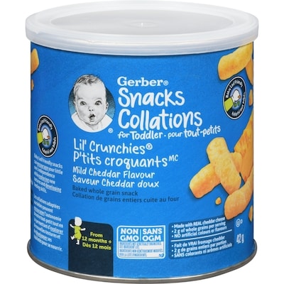 Nestlé Gerber Graduates Cheddar Lil' Crunchie 42 g, $8.31/100g