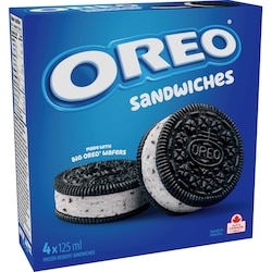 Nestlé Christie Oreo Frozen Dessert Sandwiches - 4x125.0 ml | No