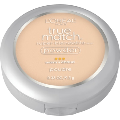 L’Oréal True Match Super-Blendable Poudre Chaud W3 Beige Nu 9.5 g, 226,21 $/100g