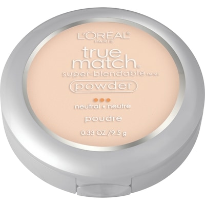 L’Oréal True Match Super-Blendable Poudre Neutre N2 Ivoire Classique 9.5 g, 226,21 $/100g