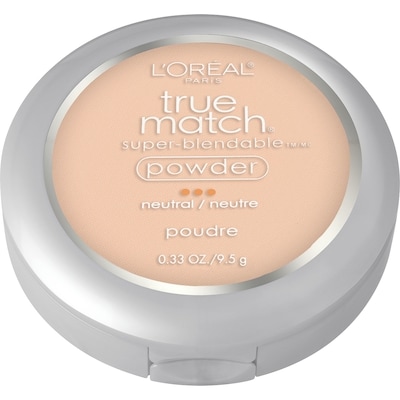 L’Oréal True Match Super-Blendable Poudre Neutre n3 Chamois Naturel 9.5 g, 221,26 $/100g