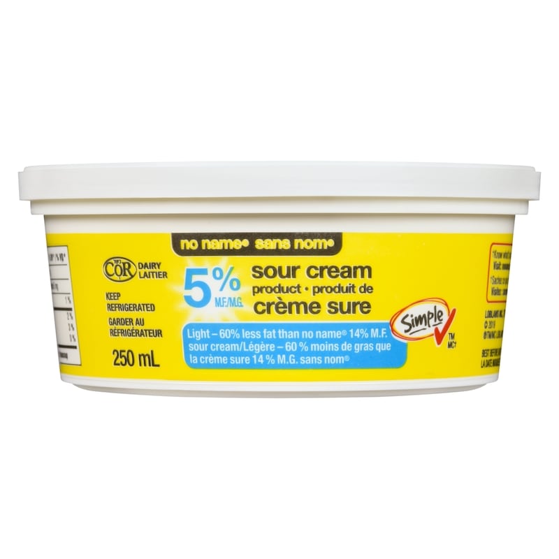 Light 5% M.F. Sour Cream