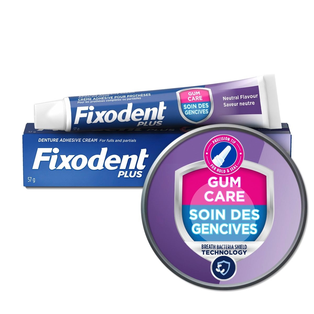 Fixodent Complete Denture Adhesive Cream, Control 57 g, $13.16/100g