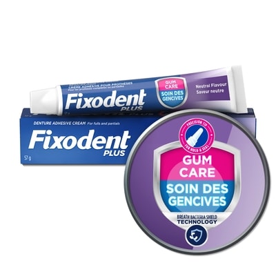Fixodent Adhésif pour prothèses Plus Soin des gencives 57 g, 18,40 $/100g