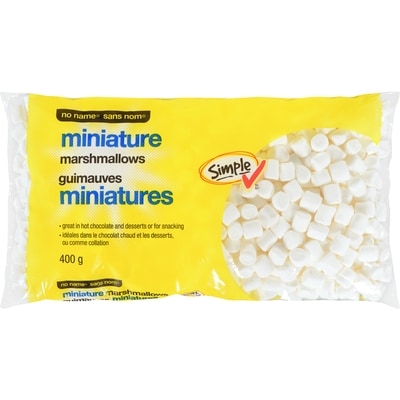 No Name Mini Marshmallows 400 g, $0.75/100g