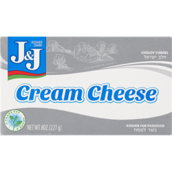 J and J Kosher Cream Cheese 227 g, $5.28/100g