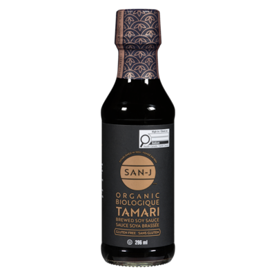 San J Sauce tamari sans gluten biologique 296 ml, 2,80 $/100ml