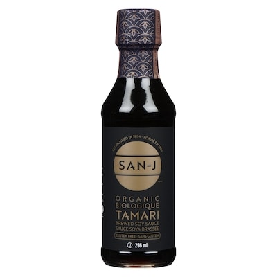 San J Sauce tamari sans gluten biologique 296 ml, 2,46 $/100ml