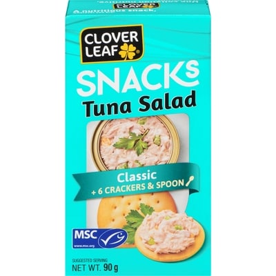 Clover Leaf Tuna Salad Kit, Classic 90 g, $3.32/100g