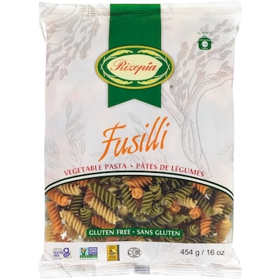 Rizopia Vegetable Rice Fusilli 454 g, $0.77/100g
