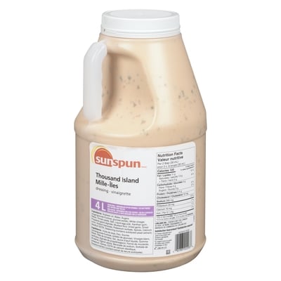Sunspun Ss Vinaigrette 1000-Iles 4 l, 0,70 $/100ml