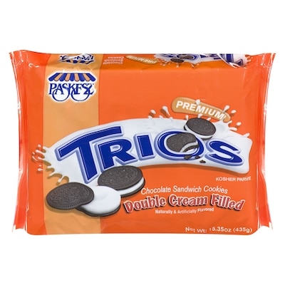 Paskesz Trios, Double Filled 510 g, $1.66/100g