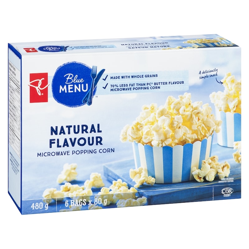 Natural Flavour Microwave Popcorn