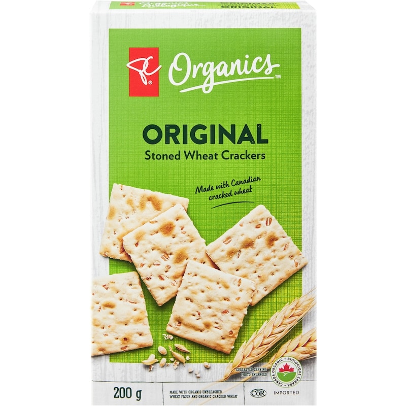 Organics Original Stoned Wheat Crackers