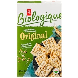 PC Biologique Craquelins de blé concassé original Biologique 200 g, 2,00 $/100g