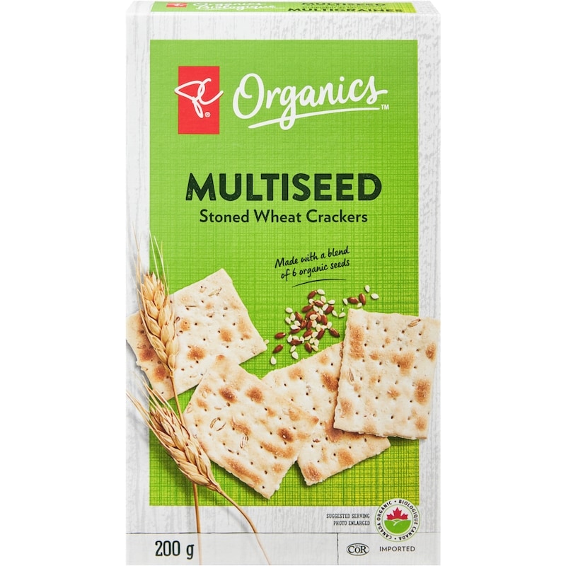 Organics Multiseed Stoned Wheat Crackers
