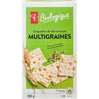 Craquelins de blé concassé multigraines Biologique