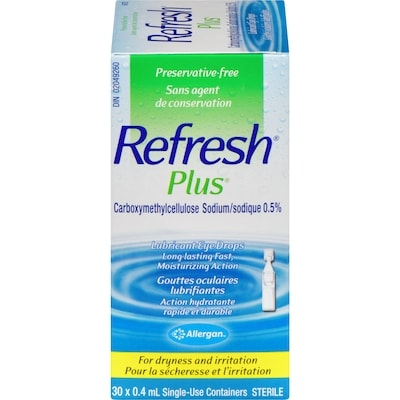 Refresh Plus Lubricant Eye Drops    0.4 ml, $4,372.50/100ml
