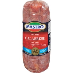 Mastro Salami Calabrese piquant 300 g, 41,63 $/1kg 4,16 $/100g