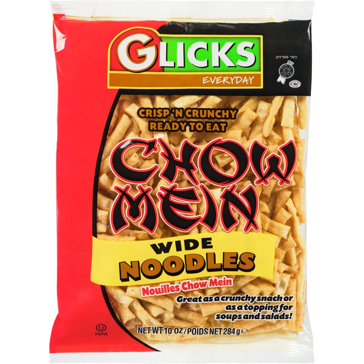 Glicks Chow Mein Wide Noodles 340 g, $0.97/100g
