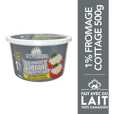 Scotsburn Fromage cottage faible en gras 500 ml, 1,50 $/100ml