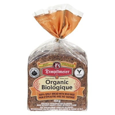 Dimpflmeier Spelt Bread with Wild Rice 454 g, $1.17/100g