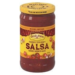 Old El Paso Thick n' Chunky Salsa, Medium - 650 ml | Dominion