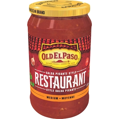 Old El Paso Salsa Picante Restaurante moyenne 650 ml, 1,00 $/100ml
