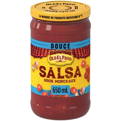 Old El Paso Salsa Douce Gros Morceaux 650 ml, 0,69 $/100ml