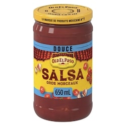 Old El Paso Salsa Douce Gros Morceaux 650 ml, 0,74 $/100ml
