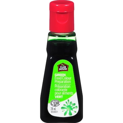 Club House Food Colour Green 28 ml, $13.18/100ml