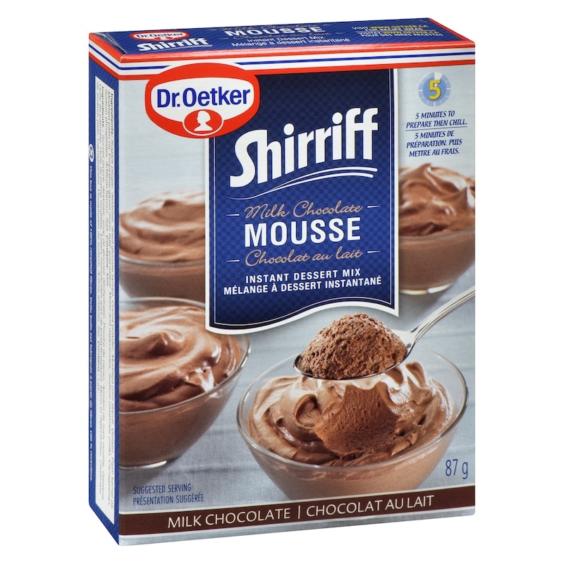Shirriff Mousse Mix, Milk Chocolate