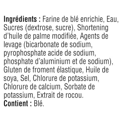 Pâte Pour Saucisses, Pâte Réfrigérée, Prête à Cuire, 6 unités