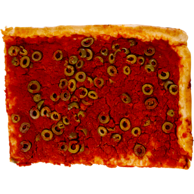 Fraisier Pizza Le Fraisier, tomates et olive 375 g, 0,90 $/100g