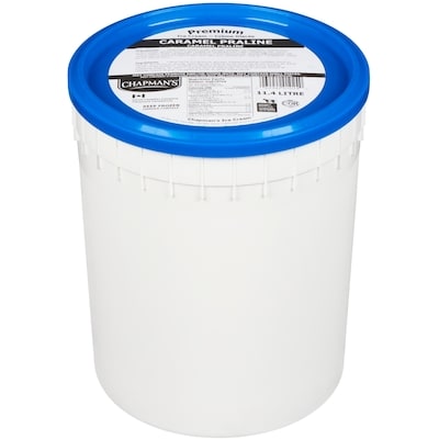 Chapmans Premium Caramel Praline Ice Cream 11.4 l, $0.35/100ml