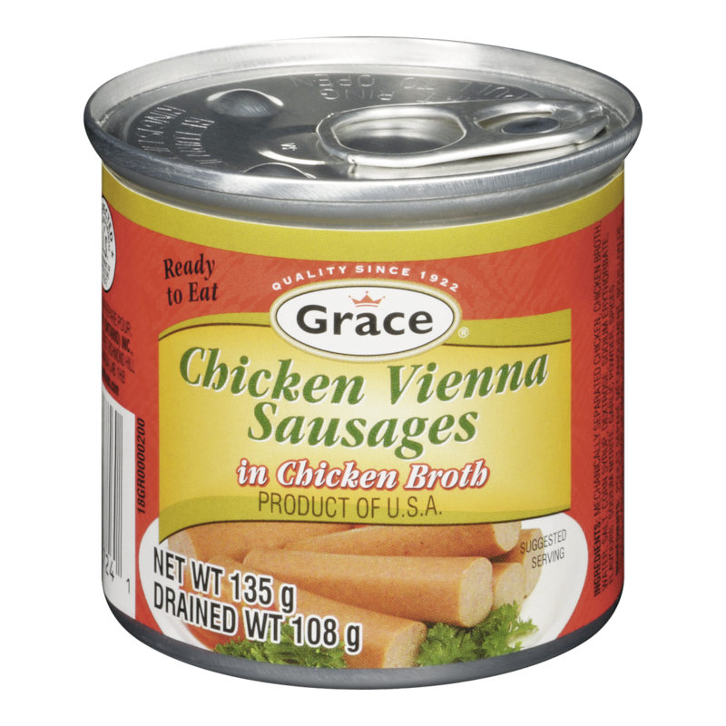 Chicken Vienna Sausages In Chicken Broth