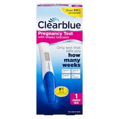 Clearblue Digital Pregnancy Test 1 ea, $18.99/1ea