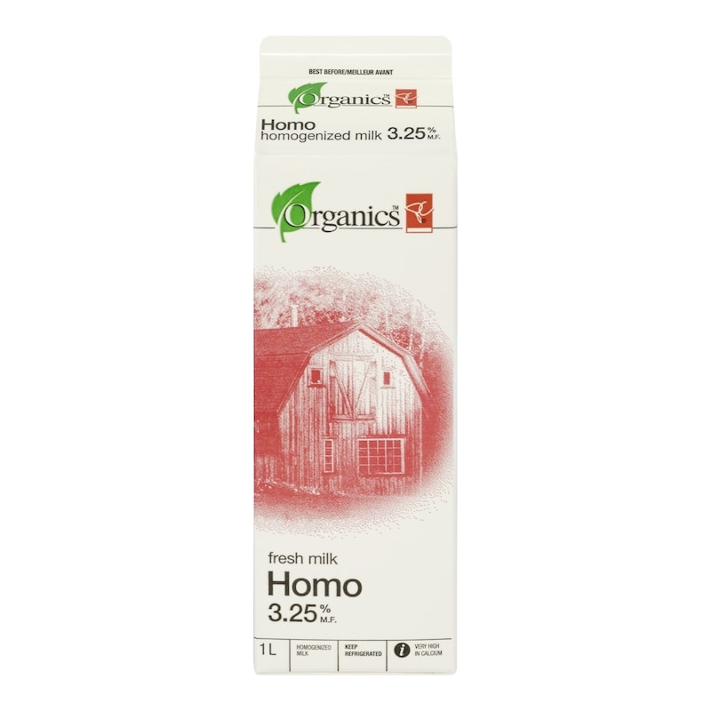 Organic Homogenized Milk