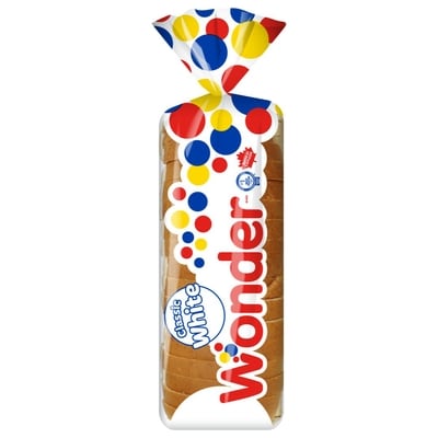 Wonder White Sliced Bread 570 g, $0.61/100g