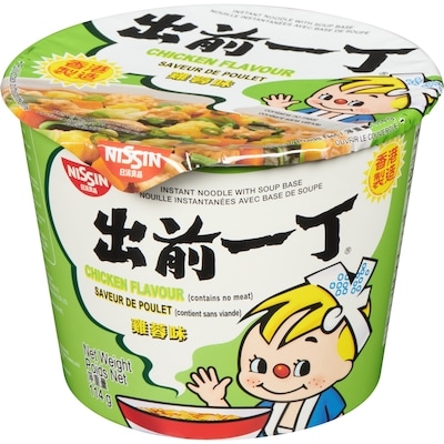 Nissin Bowl Noodles, Artificial Chicken Flavour 118 g, $2.11/100g