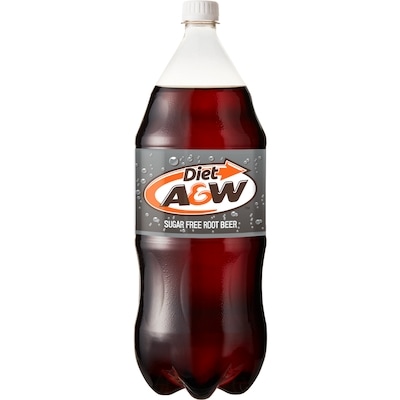 A&W Root Beer, Zero Sugar 2 l, $0.20/100ml