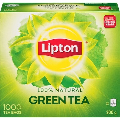 Lipton Yellow Label Green Tea 100% Rainforest Alliance Certified 200 g, $6.00/100g