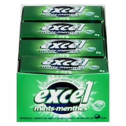 Wrigley’s Gomme à la menthe verte 8x34.0 g, 6,25 $/100g