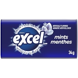 Excel Menthe glacée 8x34.0 g, 6,25 $/100g