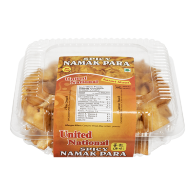 United National Namak Para Snacks, Spicy 360 g, $0.97/100g