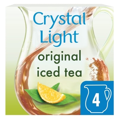 Crystal Light Iced Tea Powdered Drink Mix Pitcher Packs 30.9 g, $13.88/100g